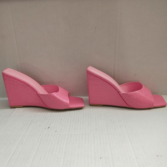 Princess Polly Open Toe Wedge Shoes Size 10 - Picture 6 of 9